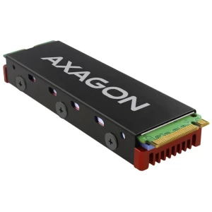 AXAGON AXAGON CLR-M2 passiver M.2-SSD-Kühlkörper - 2280, Aluminium, rot HDD hladnjak slika