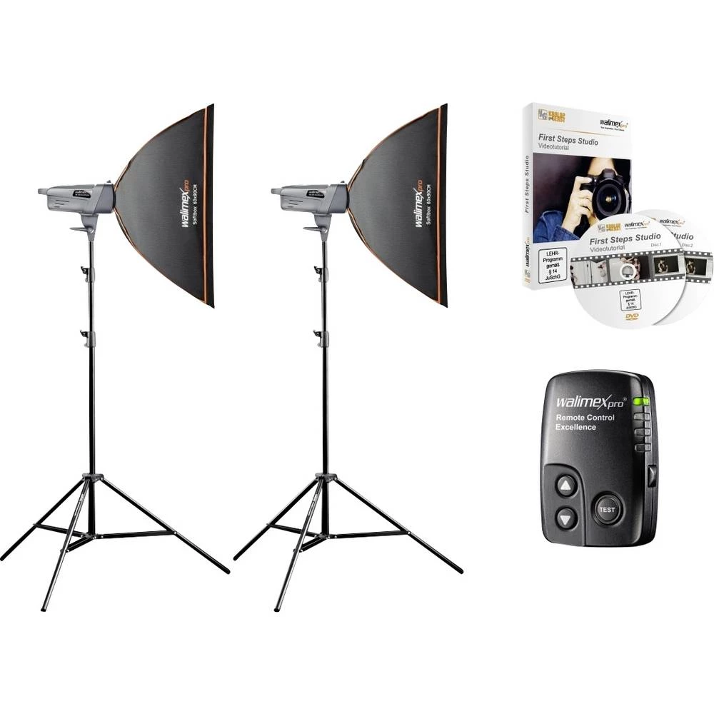 komplet bljeskalice Walimex Pro E Excellence Studioset Artist 400 slika