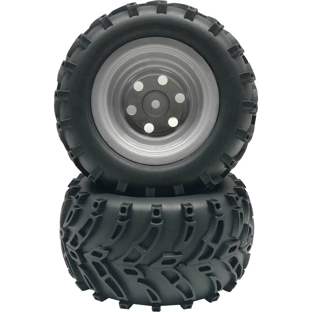 Reely 1:10 monstertruck guma v-line disk siva 2 St. slika