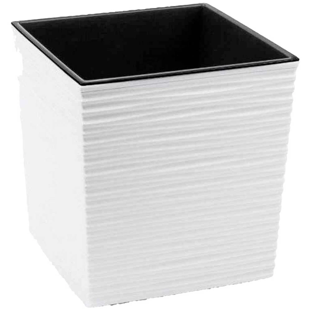 Siena Garden 599_05 59905 posuda za biljke plastika bijela slika