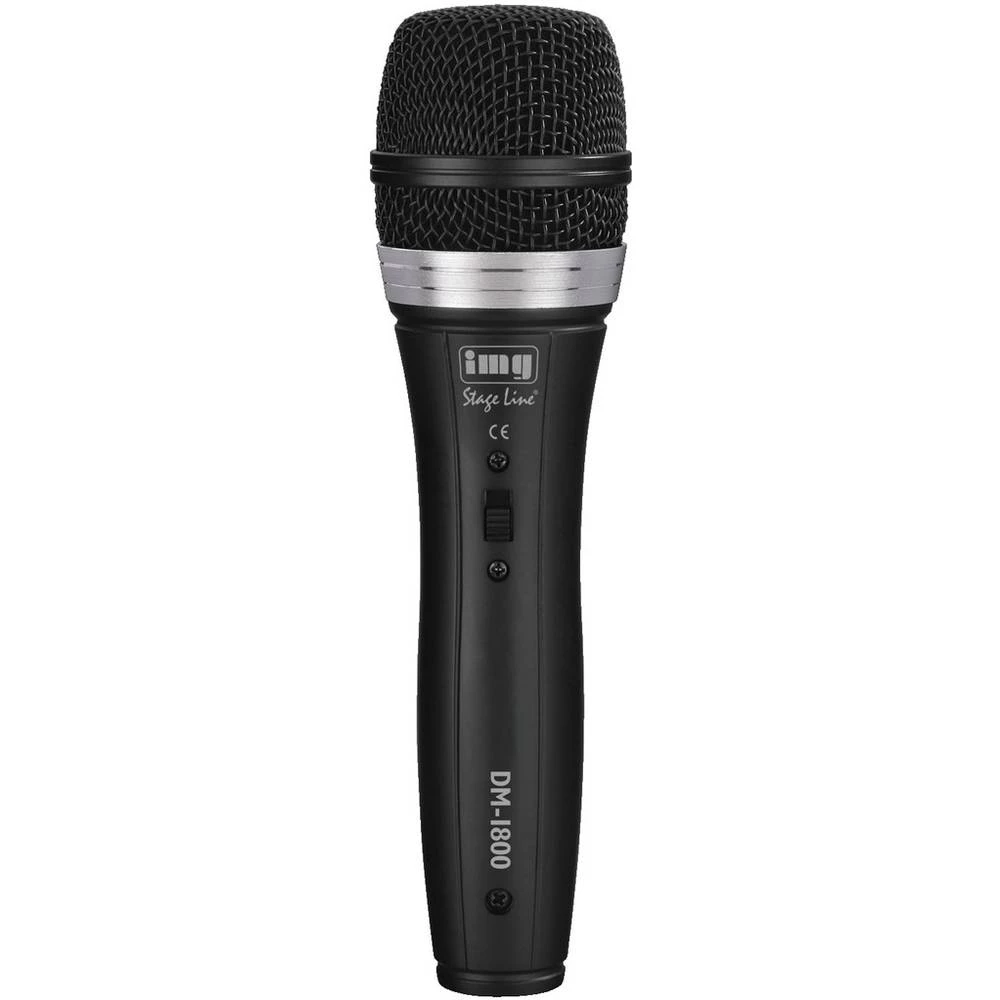 Ručni Glasovni mikrofon IMG STAGELINE DM-1800 Način prijenosa:Žičani Metalno kućište, Prekidač slika