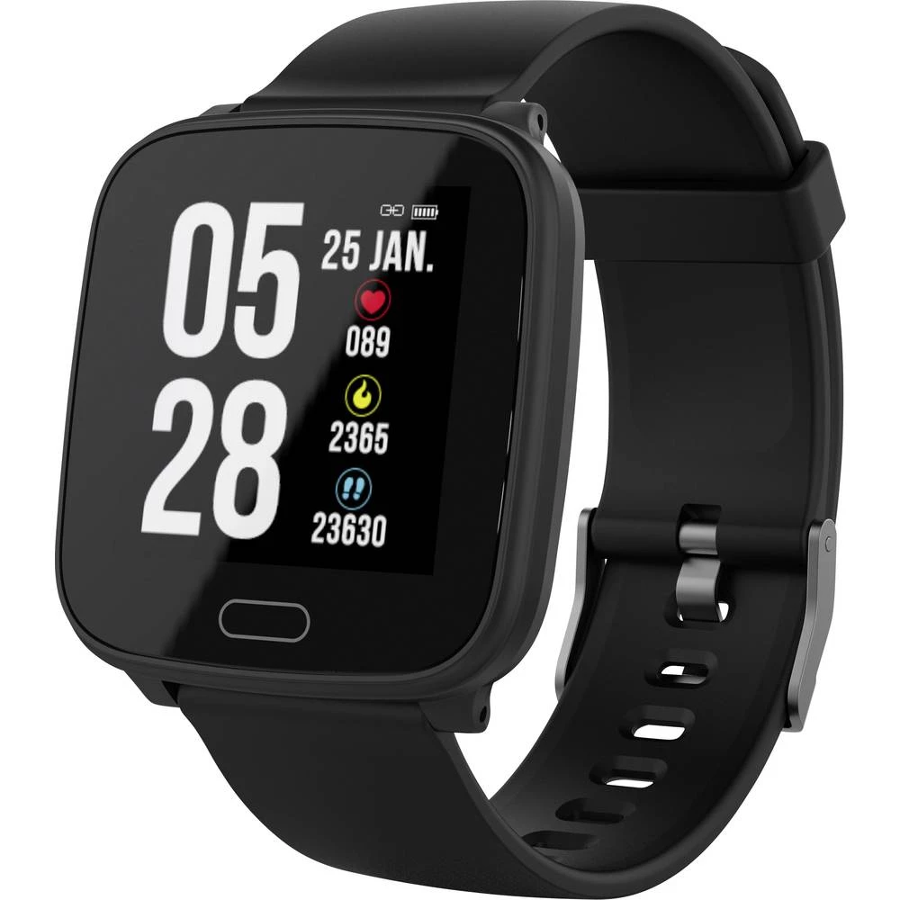 Uređaj za praćenje aktivnosti swisstone SW 610 HR Crna slika