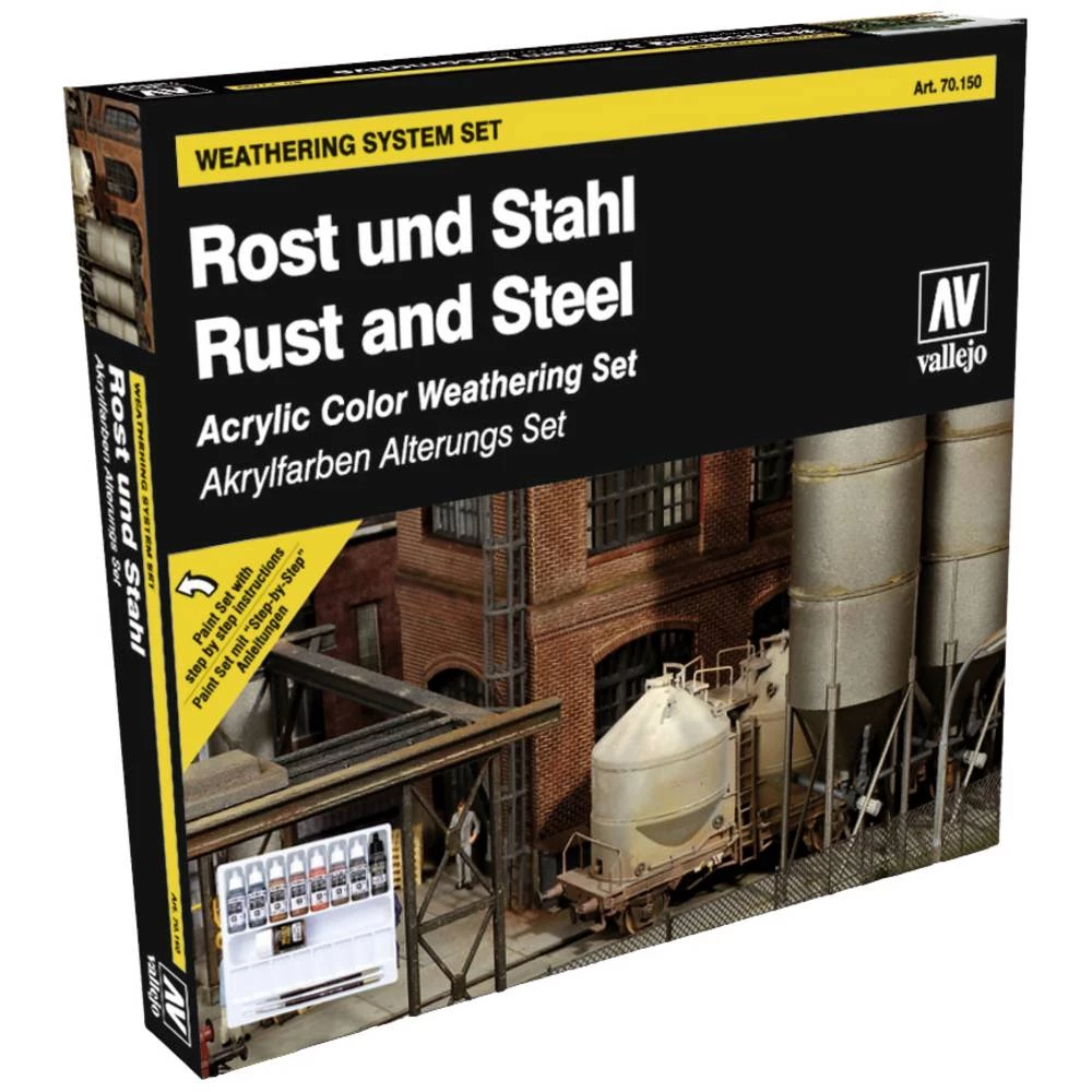 Vallejo 70150 boja nijansiranja za modele željeznice  1 Set slika