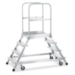 Aluminijum Podijum stepenice Mobilna ZARGES 41963 70.1 kg