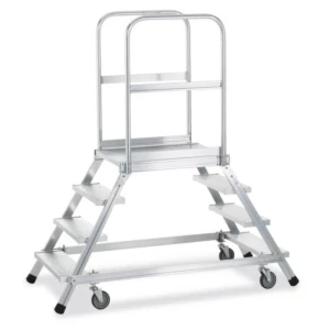 Aluminijum Podijum stepenice Mobilna ZARGES 41963 70.1 kg slika