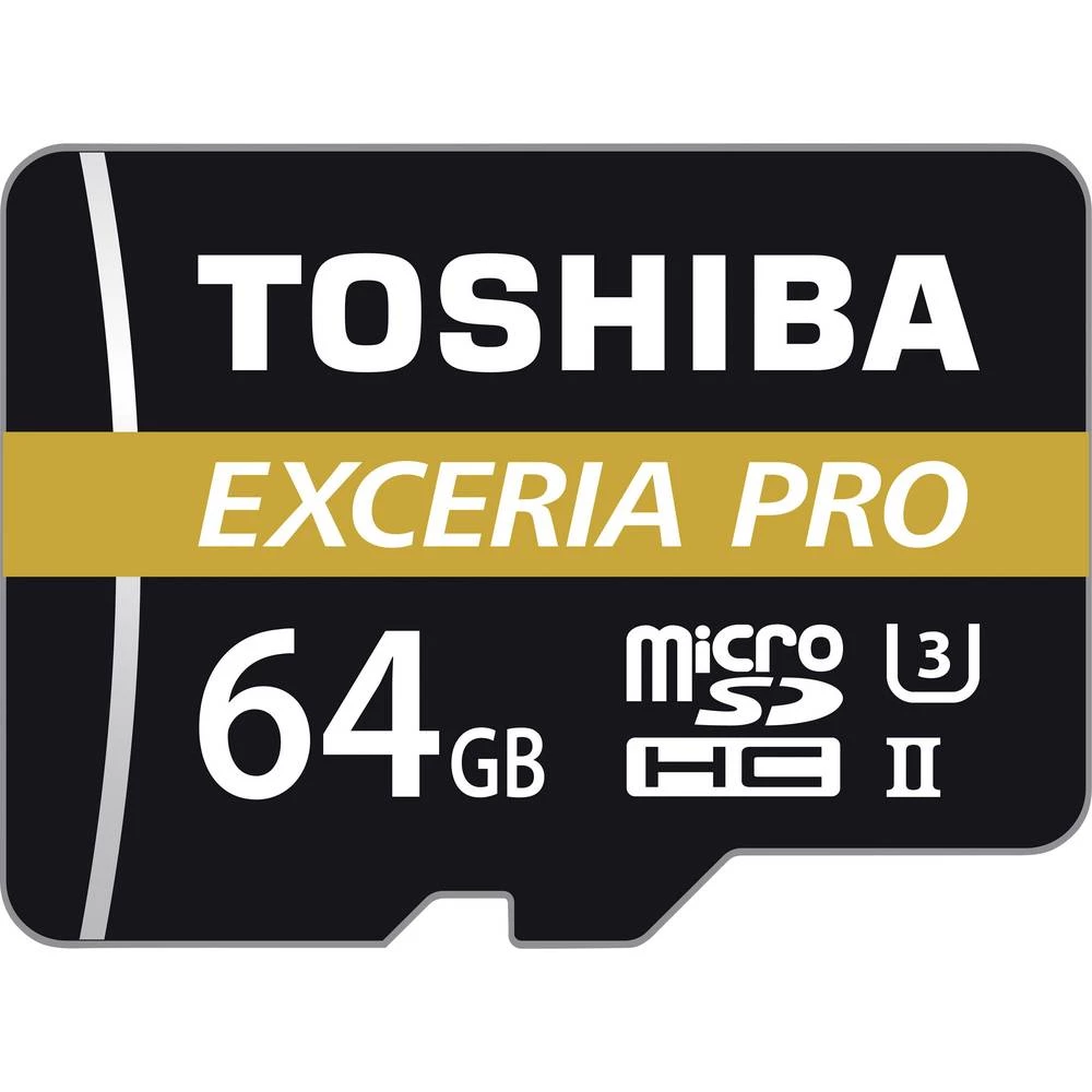 microSDXC kartica 64 GB Toshiba EXCERIA&trade; PRO M501 Class 10, UHS-II, UHS-Class 3 Uklj. SD-adapter slika
