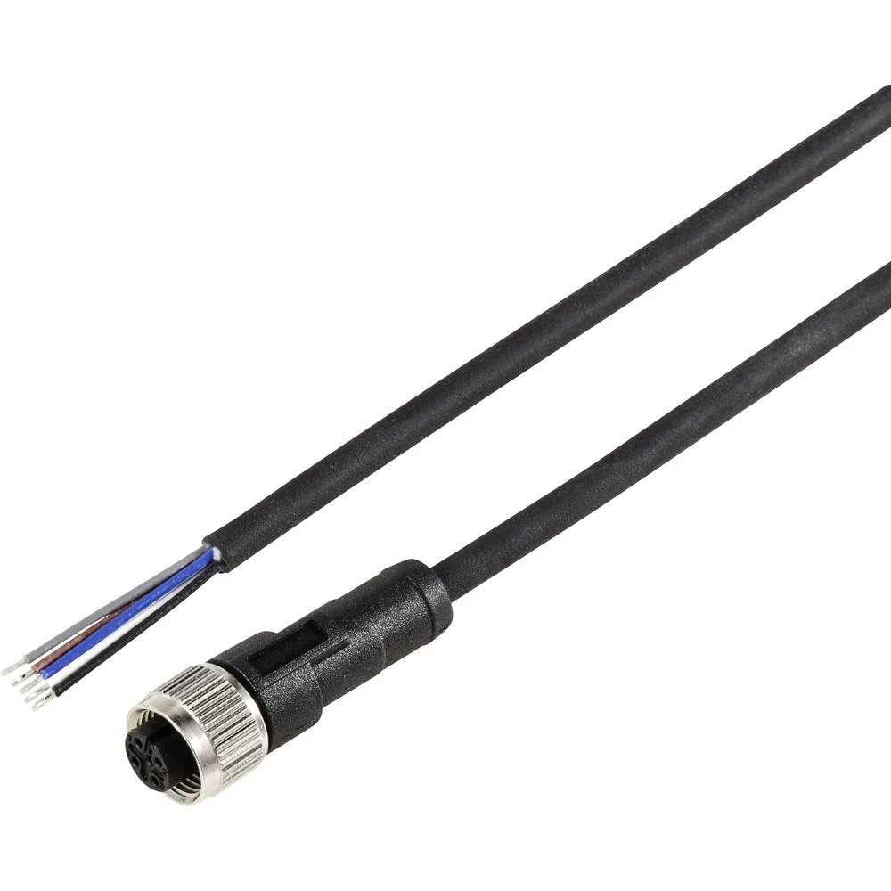 TRU COMPONENTS TC-12833080 priključni kabel za senzor/aktivator M12 konektor, ravni 5 m Broj polova: 5 1 St. slika