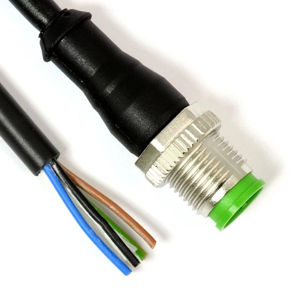 Murrelektronik 7000-12041-6351500 utični konektor za senzor/aktivator, nekonfekcionirani M12 x 1 ravni muški konektor 15 slika