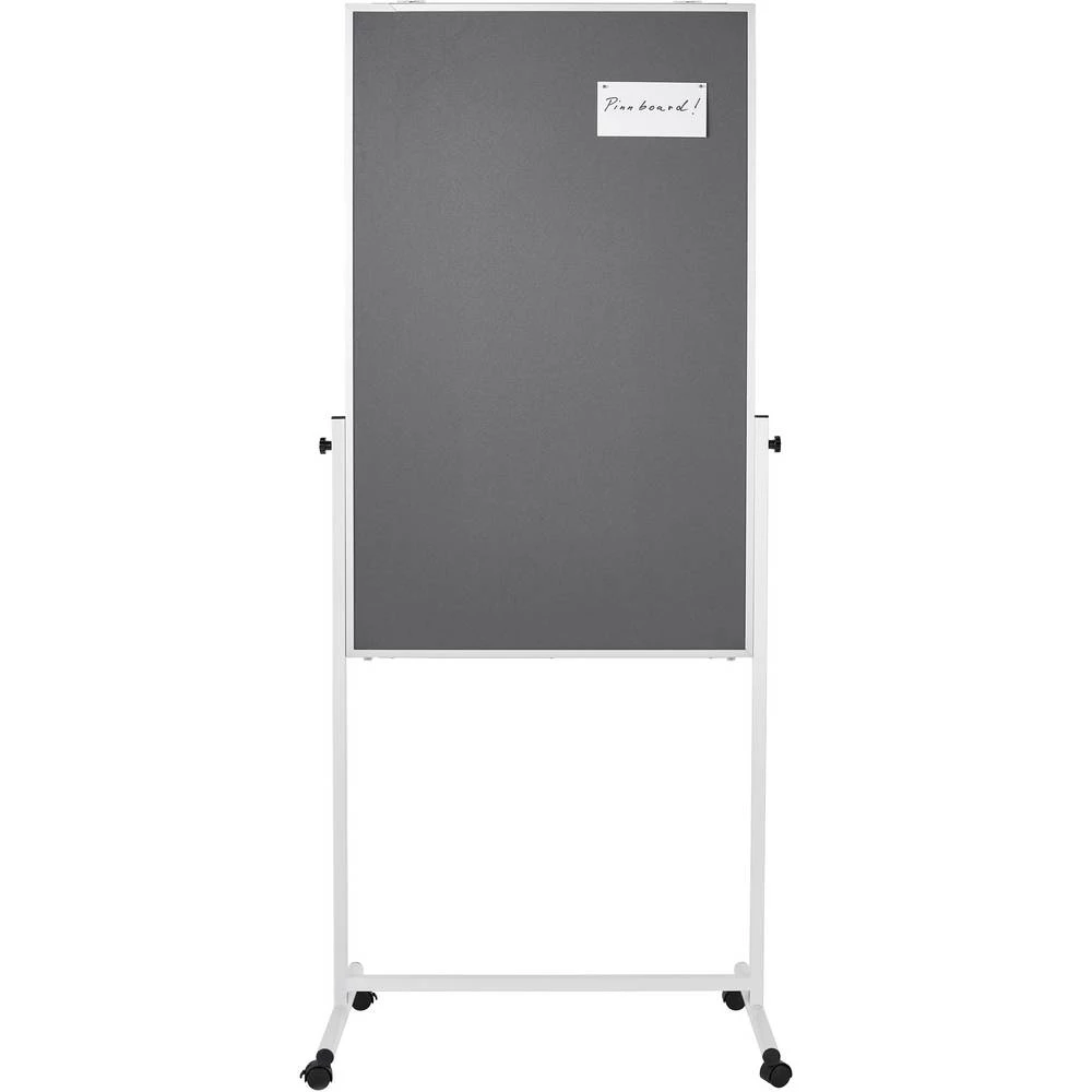 Magnetoplan univerzalna ploča 11112101 (Š x V) 750 mm x 1200 mm filc siva, bijela upotrebljiva na obje strane, uklj. svi slika