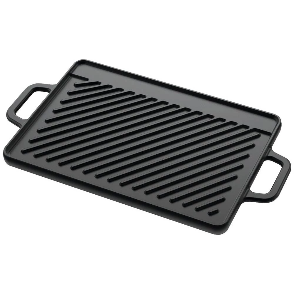 tepro Garten Guss-Wendeplatte Grösse M lijevani material ploča za roštilj crna slika