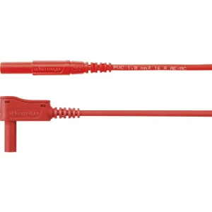 Schützinger MSWFK A341 / 1 / 150 / RT mjerni kabel [konektor 4 mm - konektor 4 mm] 150.00 cm crvena 10 St. slika