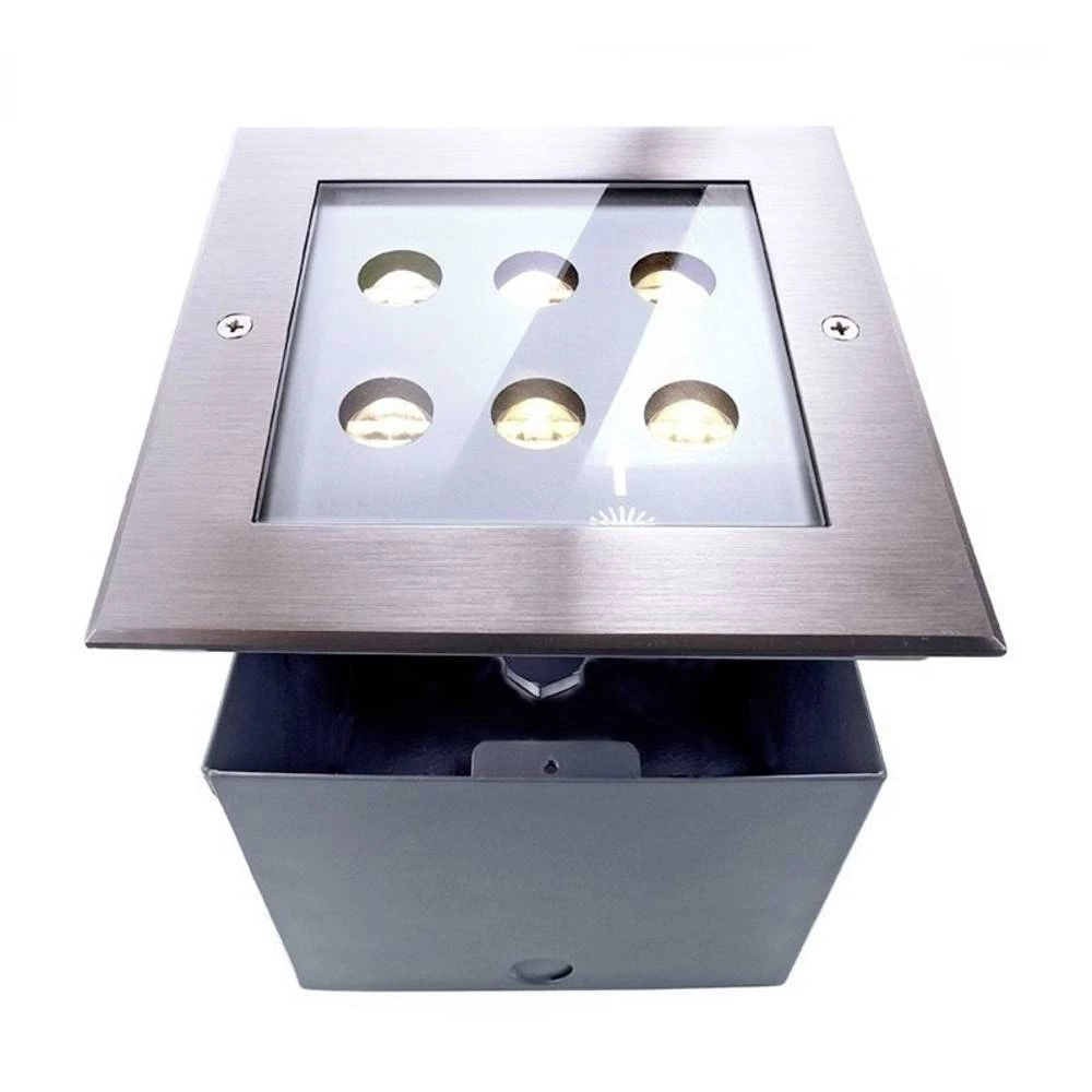 Deko Light Square I WWA 730199 ugradno podno svjetlo LED fiksno ugrađena LED  G (A - G) 7.50 W srebrna slika