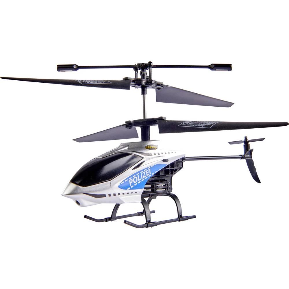 Carson Modellsport Police Tyrann 230 Gyro rc helikopter za početnike rtf slika