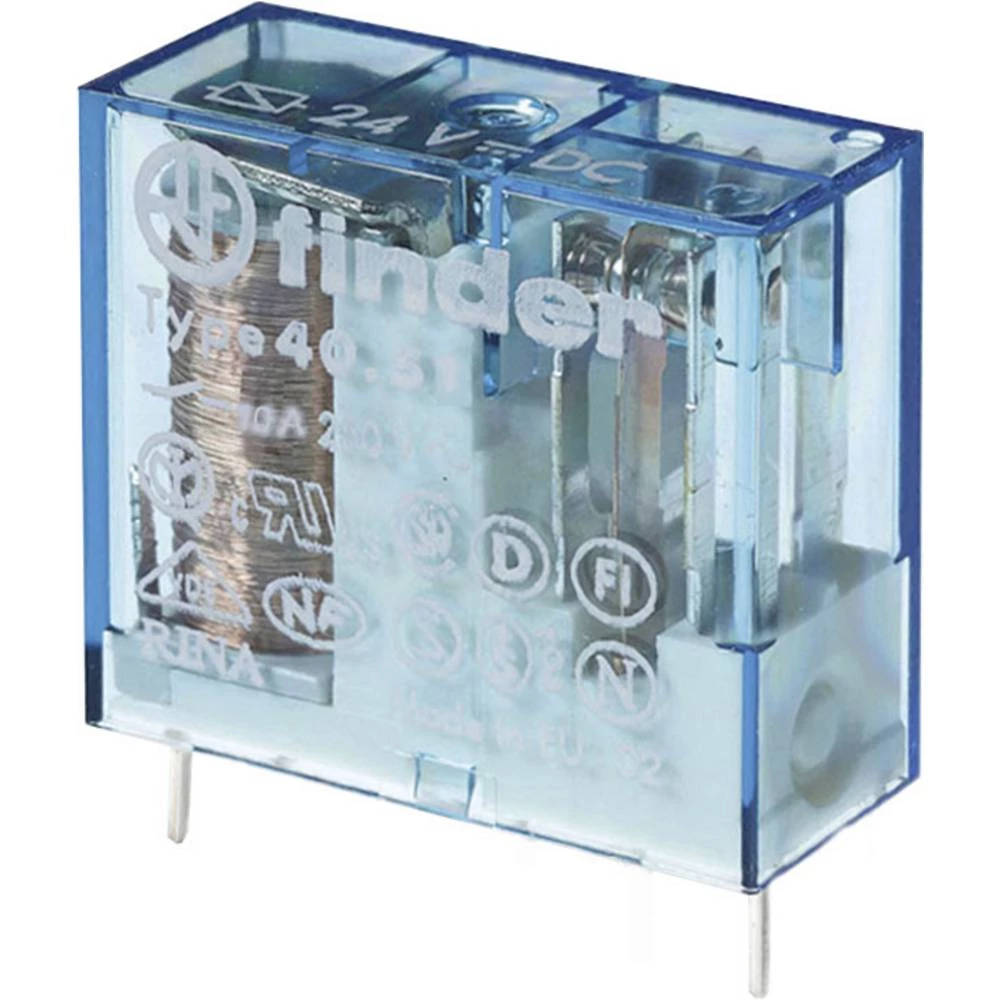 Finder 40.51.9.012.0001 relej za tiskane pločice 12 V/DC 10 A 1 prebacivanje 50 St. slika
