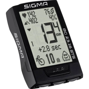 Bežično računalo za bicikl Sigma BC 23.16 STS Kodirani prijenos S pojasom za mjerenje pulsa, Sa sustavom senzora slika