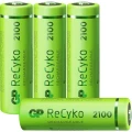 GP Batteries ReCyko+ HR06 mignon (AA) akumulator NiMH 2100 mAh 1.2 V 4 St. slika