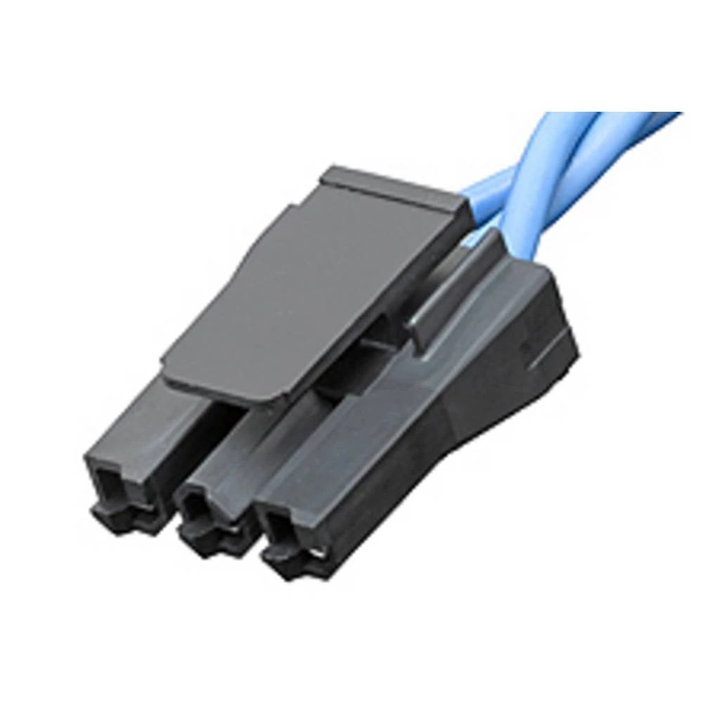 Molex 444411003 7.50mm Pitch Sabre Receptacle Crimp Housing, UL 94V-2, 3 Circuits, Natural slika