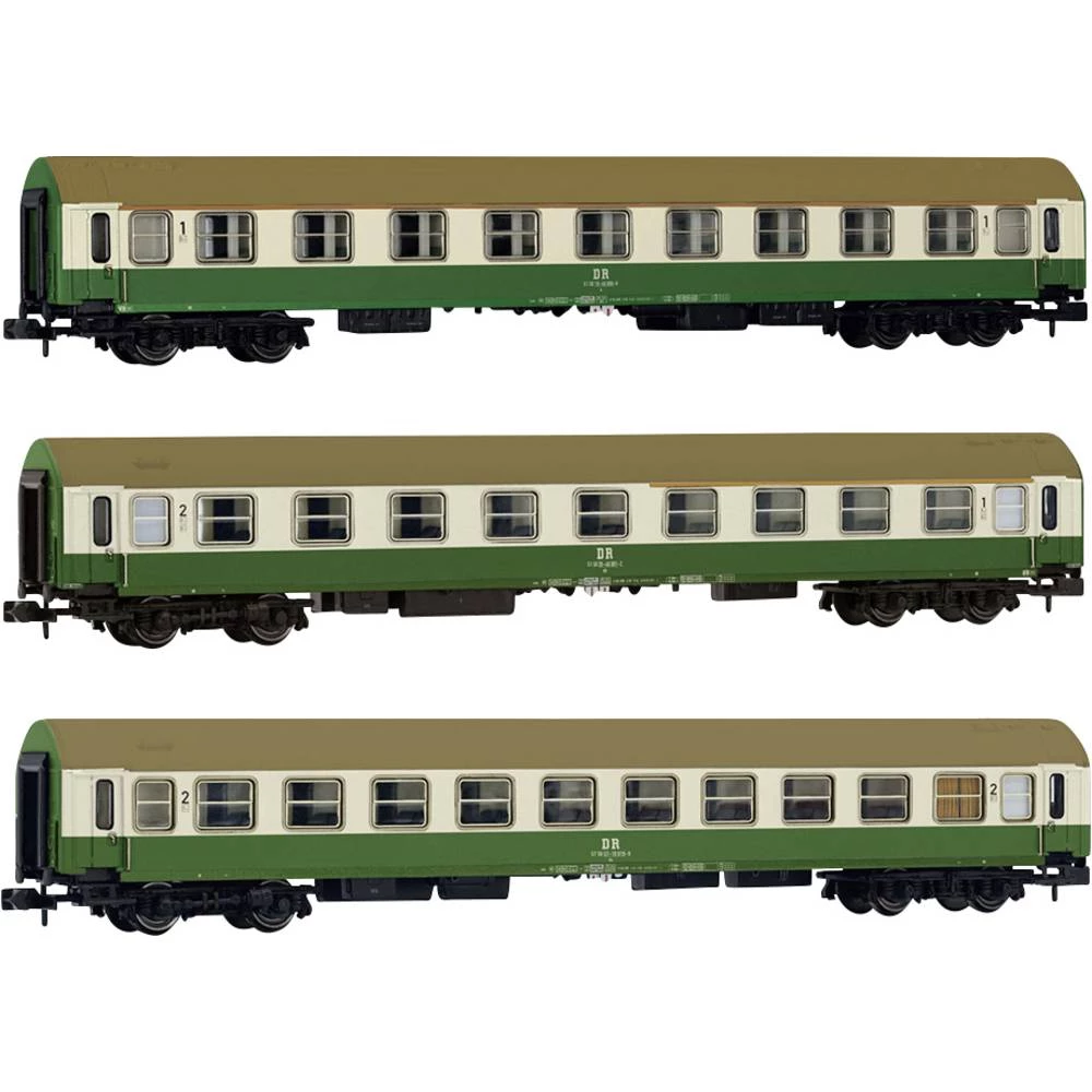 Arnold HN4482 N Set od 3 putnička vagona OSShD tip B, br. 2/2 DR slika