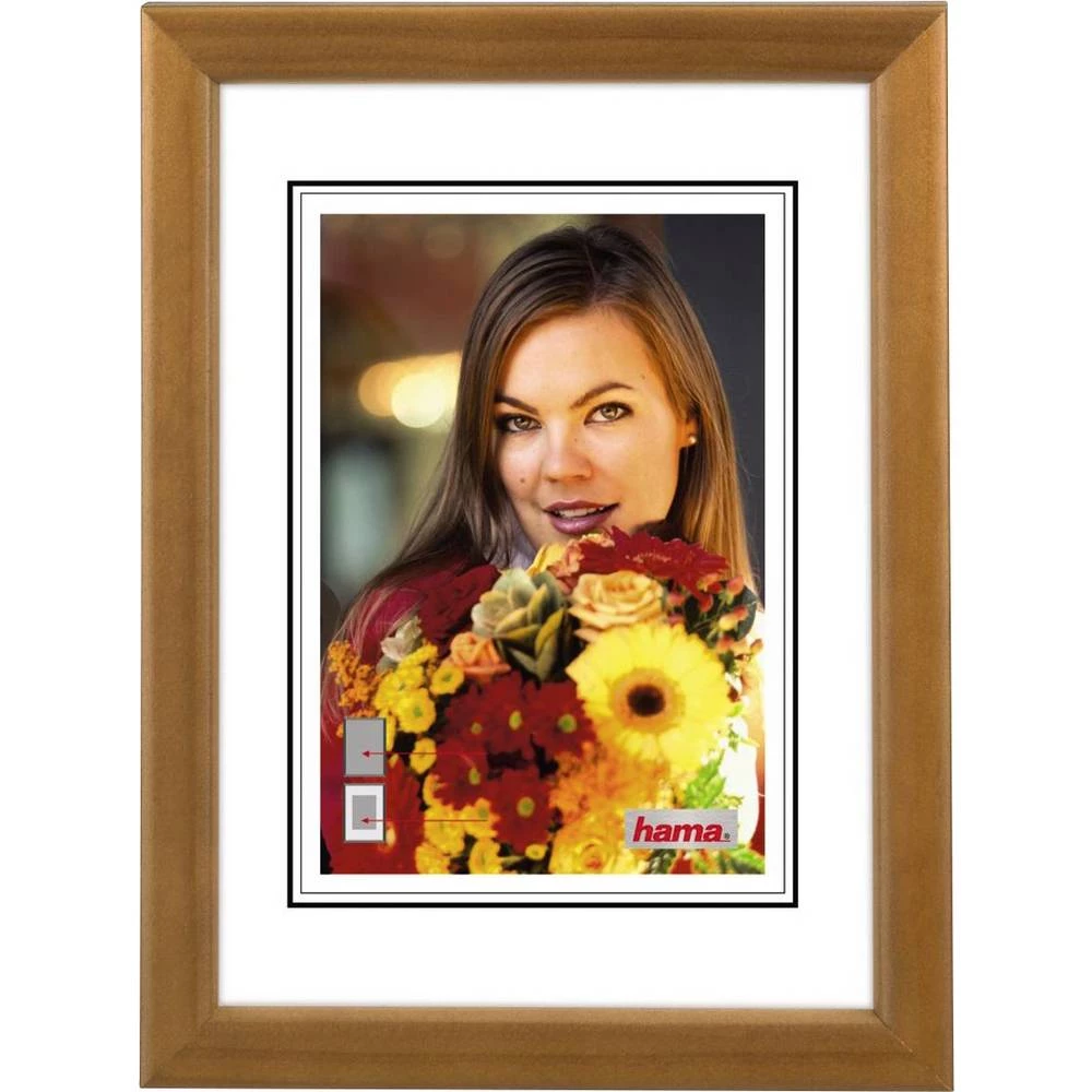 Hama 31654 izmjenjivi okvir za slike Format papira: 13 x 18 cm drvo oraha slika