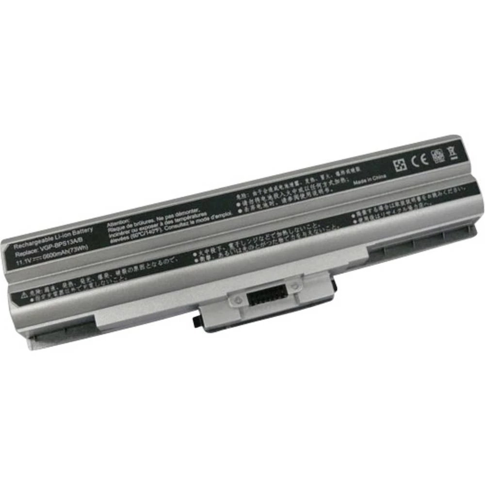 Beltrona Prijenosno računalo-akumulator SONBPS13HSILBER 11.1 V 6600 mAh Sony Zamjenjuje originalnu akum. bateriju VGP-BPS21, VGP slika