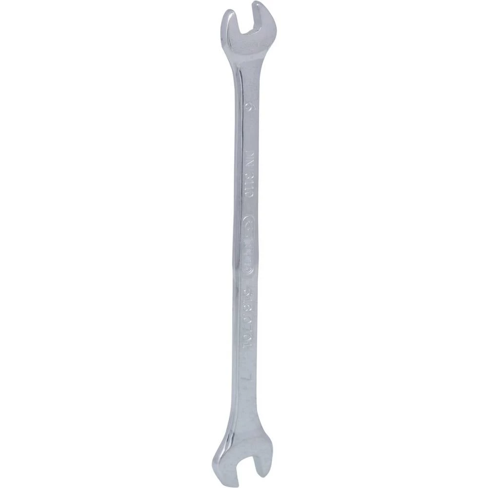 KS Tools 518.0701 518.0701 dupli viličasti ključ Veličina ključa (metrička) (naslov) 6 - 7 mm slika