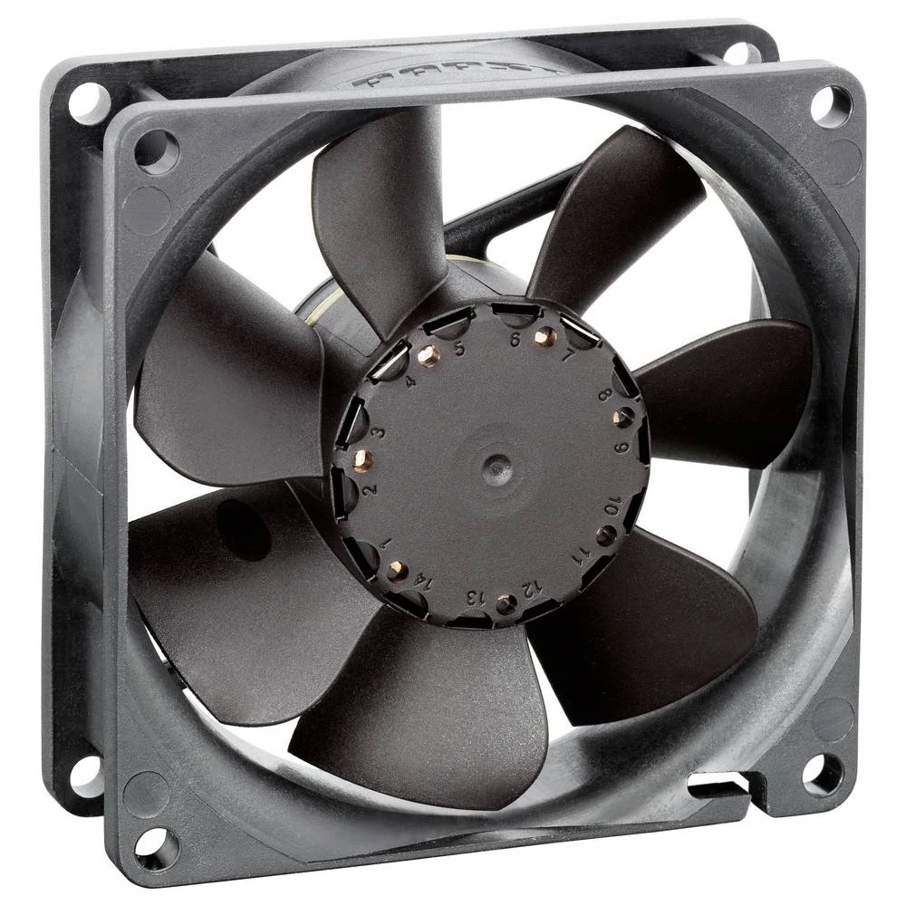 EBM Papst 8412NGMI aksijalni ventilator 12 V/DC 55 m³/h (D x Š x V) 80 x 80 x 25 mm slika