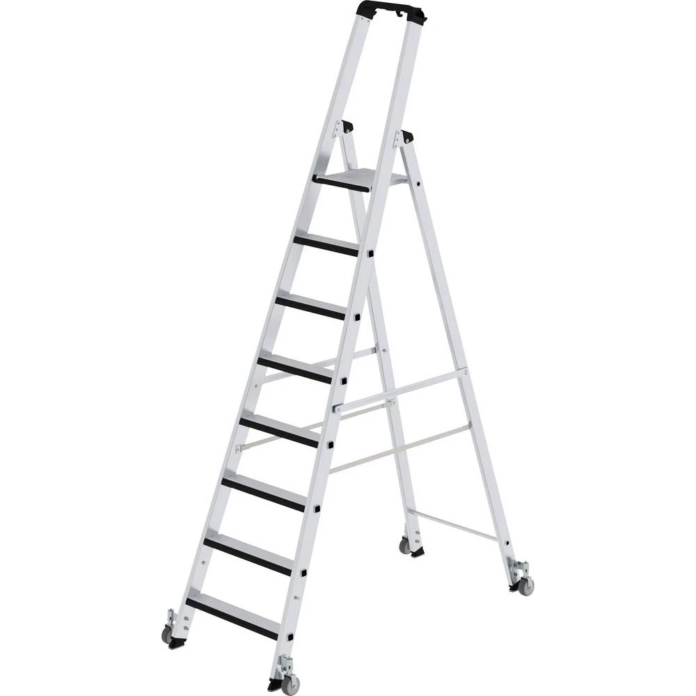 Günzburger Steigtechnik 43108 aluminij ljestva sa nivojima Radna visina (maks.): 4 m slika