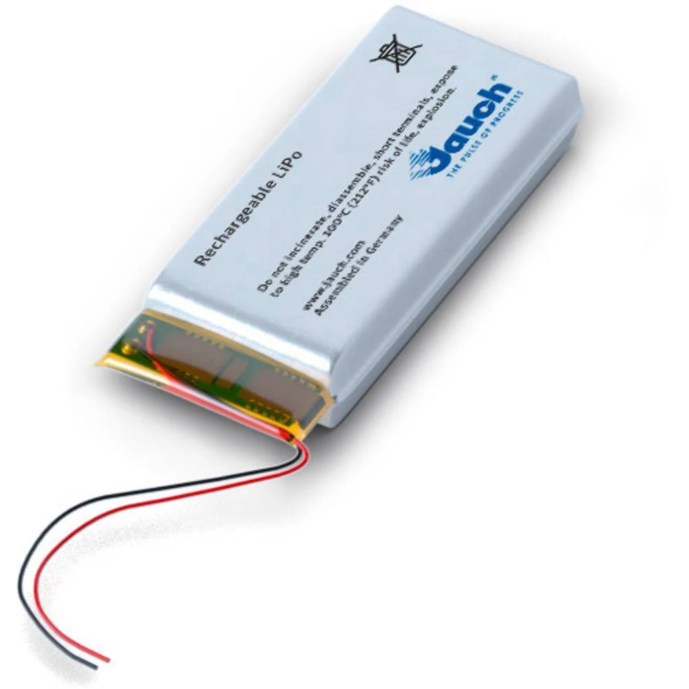 Specijalni akumulatori Prizmatični Kabel LiPo Jauch Quartz LP501218JH 3.7 V 65 mAh slika