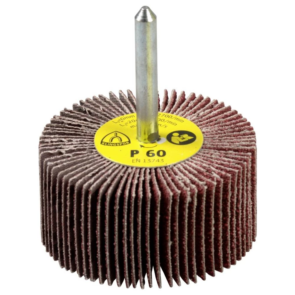 Klingspor 12942 KM 613 abrazivni štapići za brisanje, 40 x 20 x 6 mm, granulacija 40 promjer 40 mm 10 kom. slika