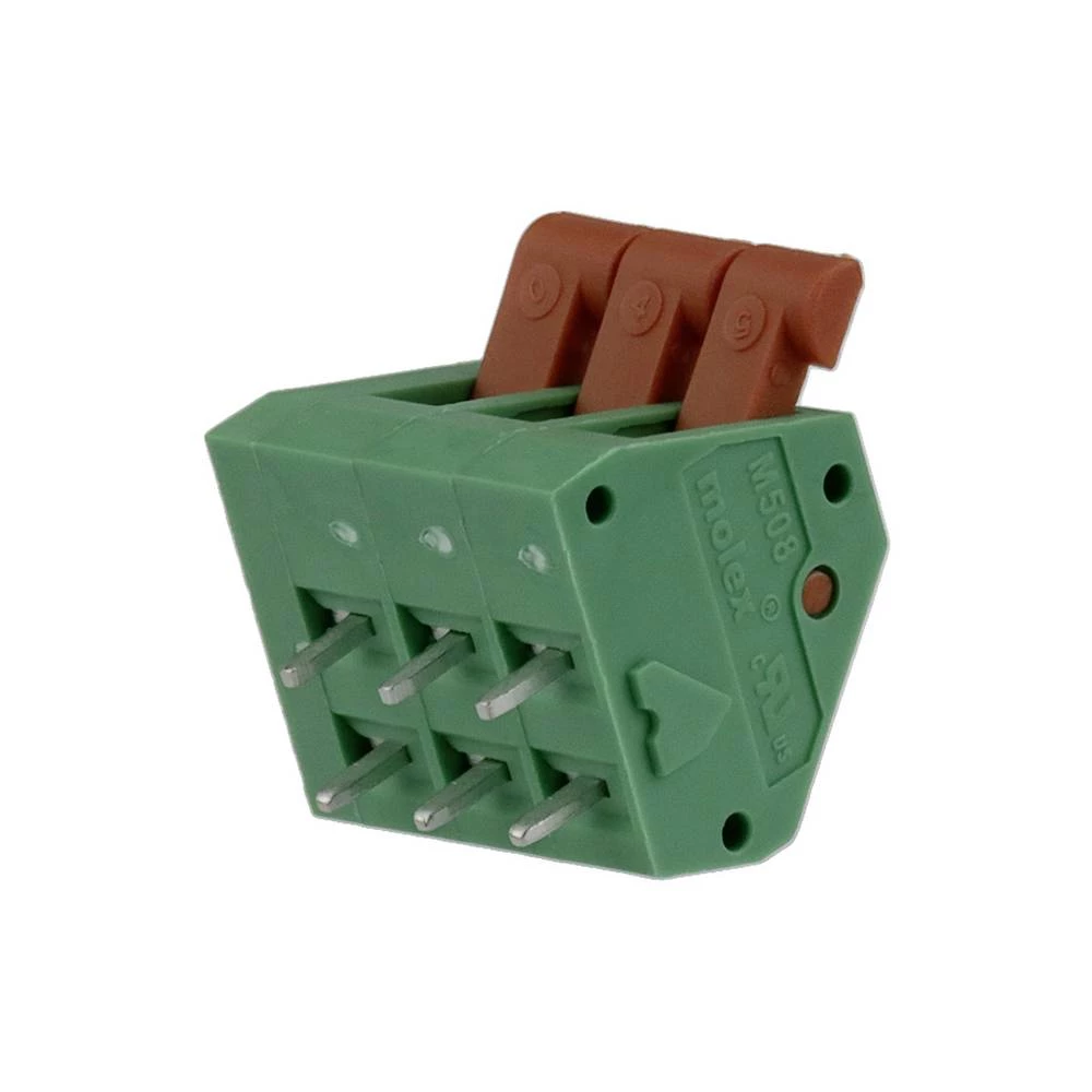 Molex 397000103 stezaljka za tiskane ploče Broj polova (broj) 3 1 St. Tray slika