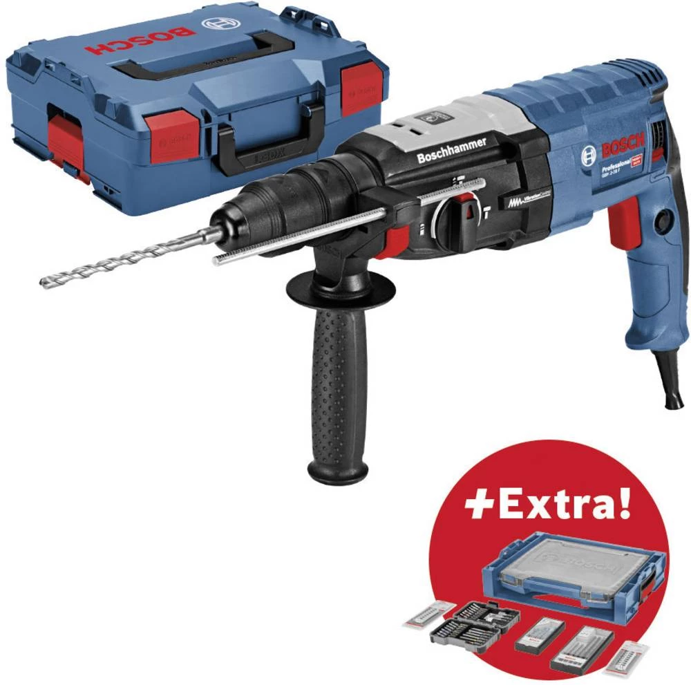 Bosch Professional GBH 2-28 F+68AS SDS-Plus-Akumulatorski čekić za rušenje 880 W Uklj. oprema, Uklj. kofer slika