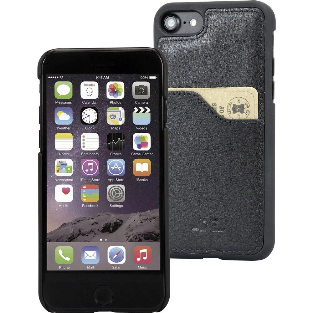 DC Design Case KRISPY Knjižica Pogodno za: Apple iPhone 7, Apple iPhone 8 Crna slika