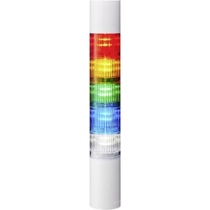 Signalni toranj LED Patlite LR5-502WJBW-RYGBC 5-bojno, Crvena, Žuta, Zelena, Plava boja, Prozirna 5-bojno, Crvena, Žuta, Zelena, slika