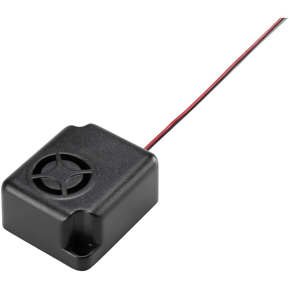 Piezo zujalica Razvoj buke: 100 dB Napon: 12 V Trajni zvuk 1 ST slika