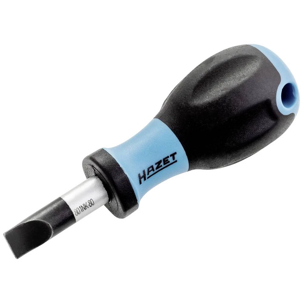 Hazet 801NK-80  plosnati odvijač  Duljina oštrice: 25 mm slika