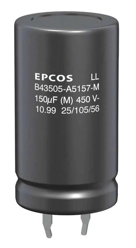 Epcos B43504-A9476-M Elektrolitski kondenzator Uskočni 10 mm 47 &micro;F 20 % (&Oslash; x V) 22 mm x 25 mm 1 ST slika