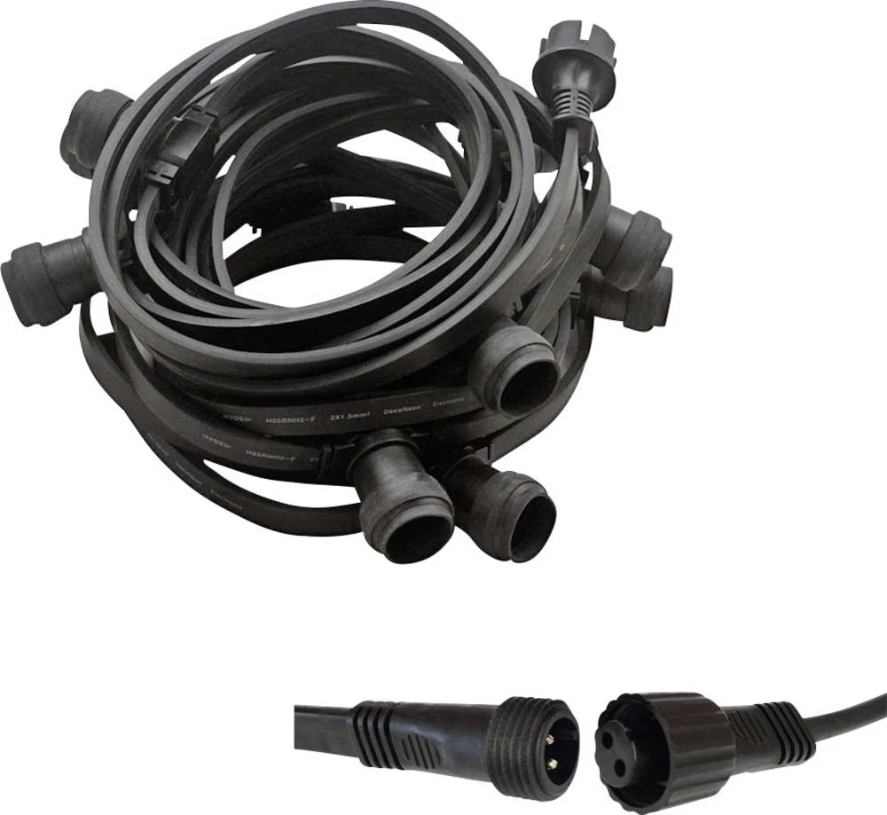 Svjetlosni lanac za zabave, vanjski, na struju, dužina osvjetljenja: 10 m LEDmaxx Illu-10 slika