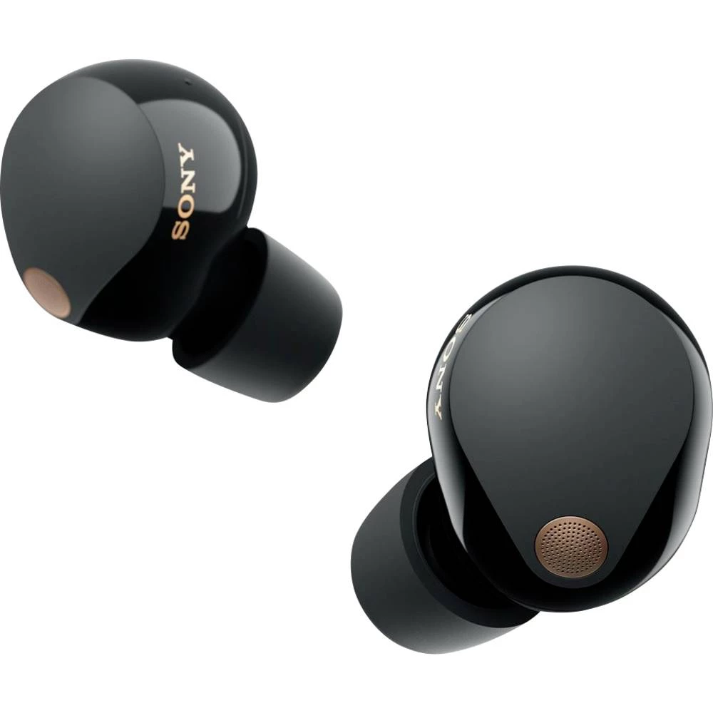 Sony WF-1000XM5 In Ear Headset Bluetooth® stereo crna High-Resolution Audio, poništavanje buke indikator napunjenosti ba slika