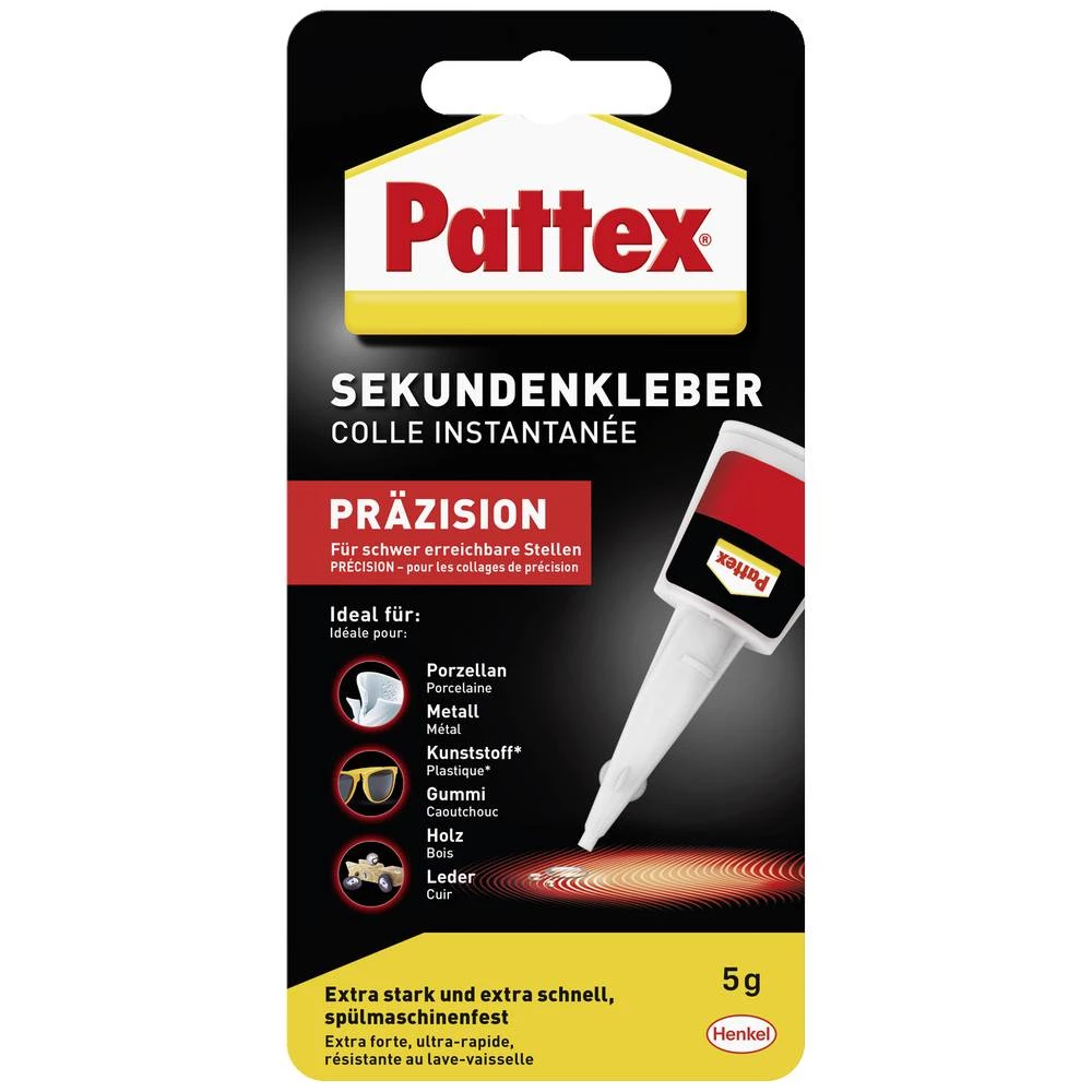 Pattex Präzision trenutno ljepilo PSK5C 5 g slika