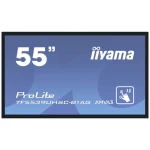 Iiyama ProLite TF5539UHSC-B1AG zaslon velikog formata Energetska učinkovitost 2021: G (A - G) 139.7 cm (55 palac) 3840 x 2160 Pixel 24/7 zaslon osjetljiv na dodir, integrirani zvučnici, funkcija pr...