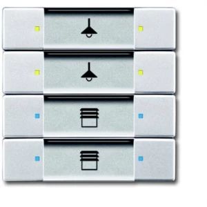 Busch-Jaeger 6127/02-83 ulazni modul    bijeli aluminij (RAL 9006), aluminij boja 1 St. slika