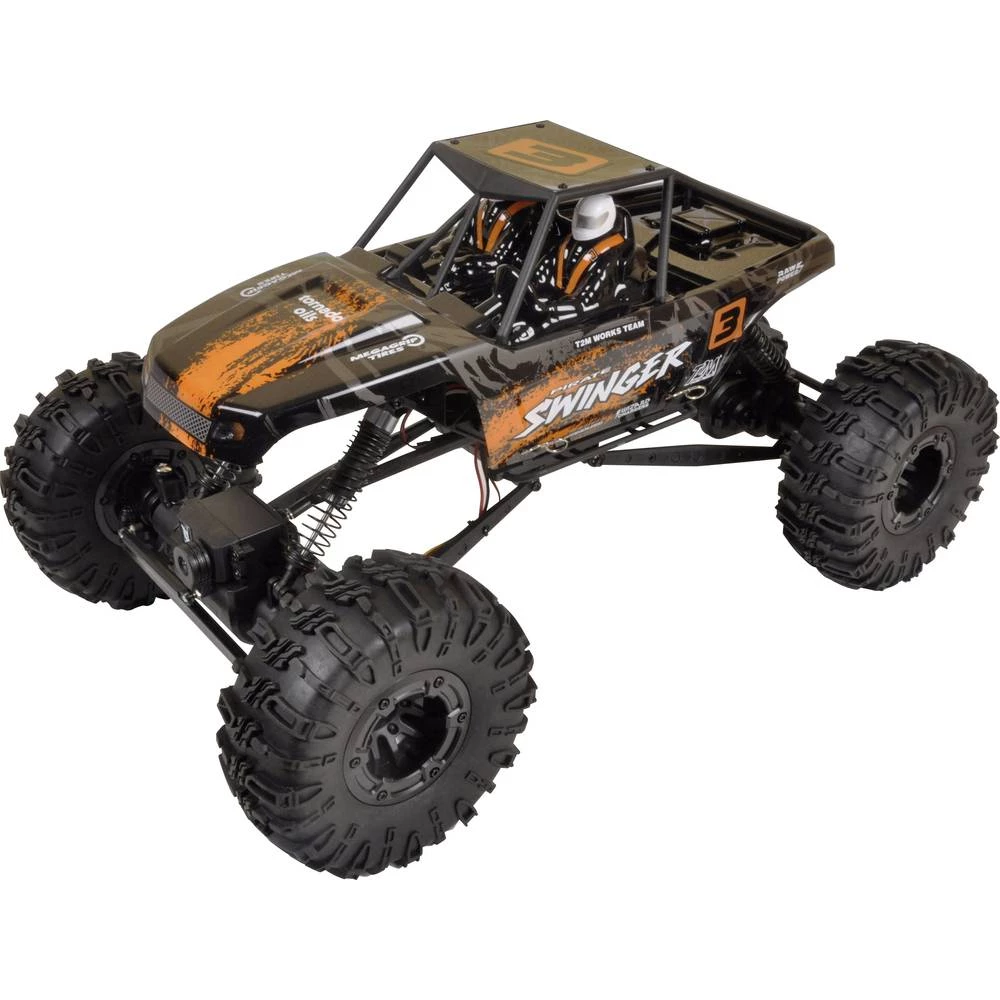 T2M Pirate Swinger s četkama 1:10 RC model automobila Električni Crawler 4WD RtR 2,4 GHz slika