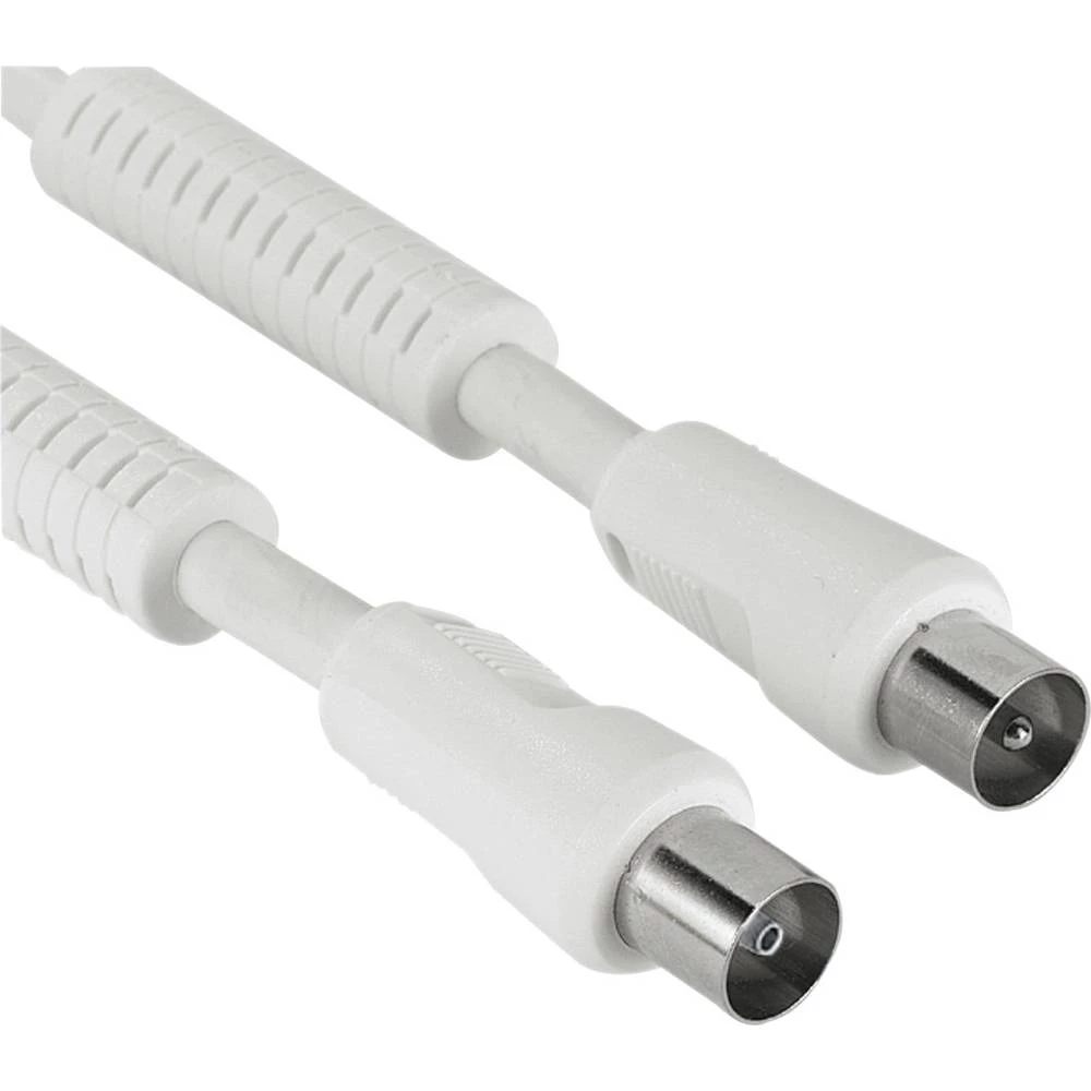 Antene, SAT Priključni kabel [1x 75 &Omega; antenski ženski konektor - 1x 75 &Omega; antenski muški konektor] 20 m 90 dB s ferit slika