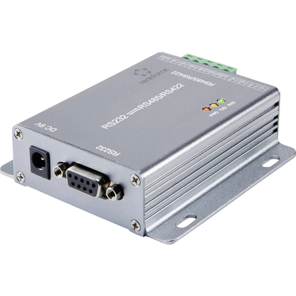 0+2 ulaza Pretvarač [1x Ženski konektor RS-232 - 2x Ženski konektor RS-422, Ženski konektor RS-485, Ženski konektor RJ45] Renkfo slika
