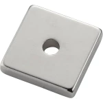 TRU COMPONENTS TC-12260084 trajni magnet pravokutni (D x Š x V) 20 x 19 x 4 mm    Granična temperatura (maks.): 100 °C