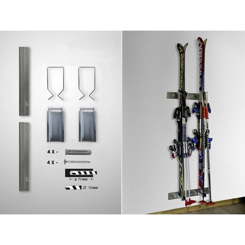 Zidni držač skija A.S. SAT 15110 slika