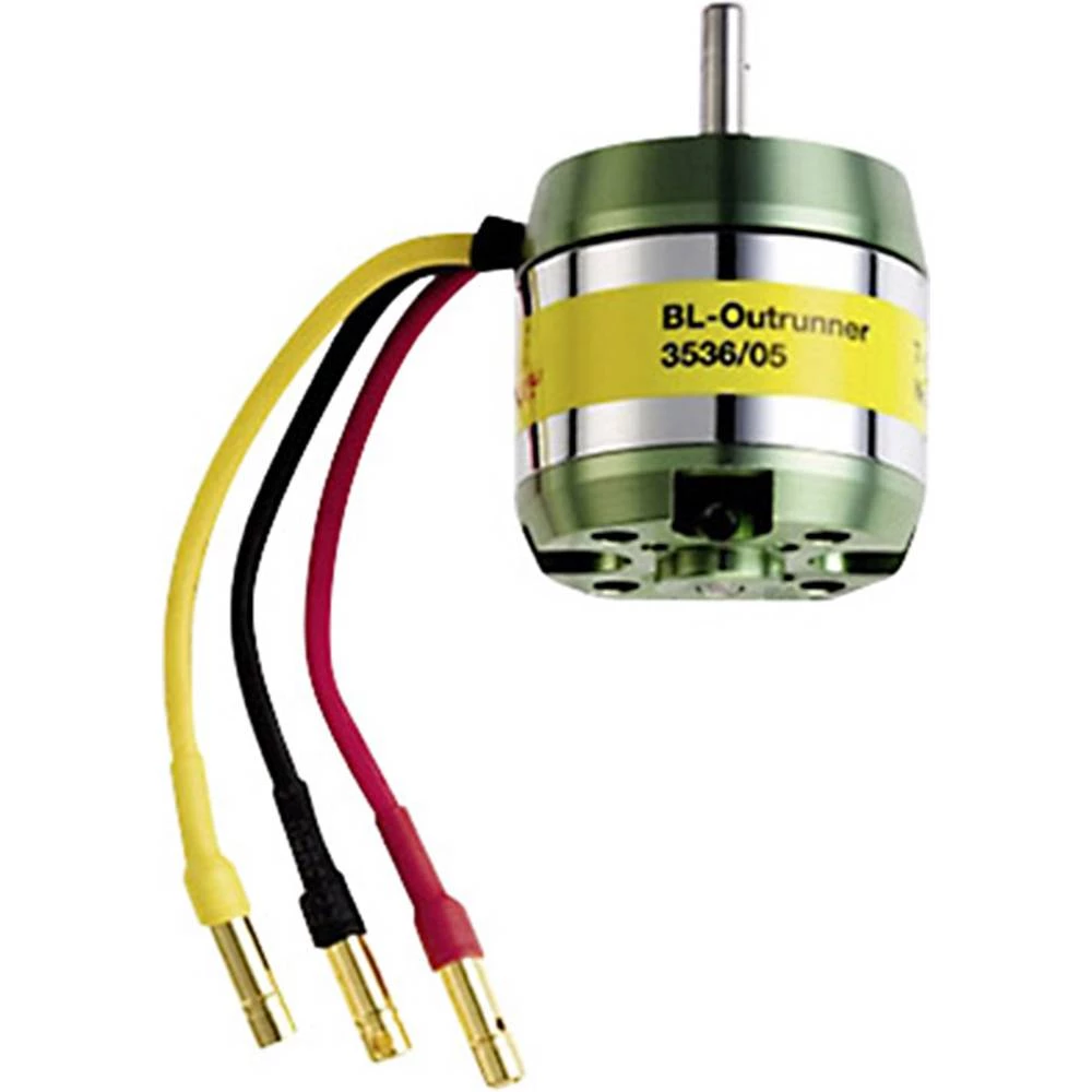 Beskontaktni istosmjerni elektromotor za model zrakoplova BL Outrunner 3536/05 7-12 V ROXXY kV (U/min po voltu): 1500 slika