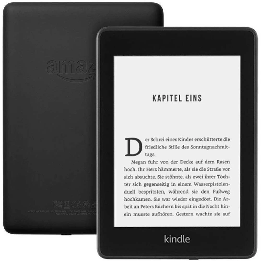eBook-čitač 15.2 cm (6 ") amazon Kindle Paperwhite 8 GB mit Spezialangeboten 2018 Crna slika