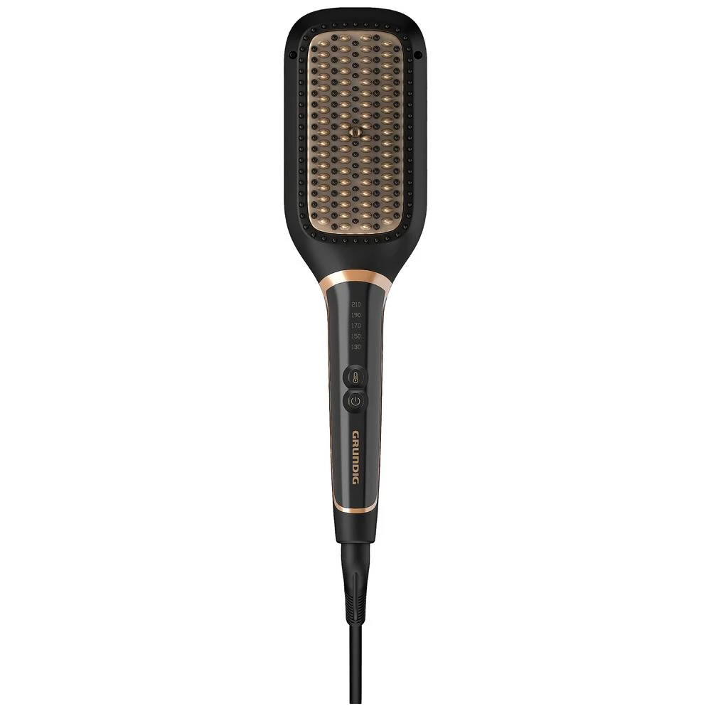 Grundig NaturaShine vrsta njege za kosu  crna, ružičasto-zlatna (roségold) s ionizacijom, automatsko isključivanje, s zaslonom slika