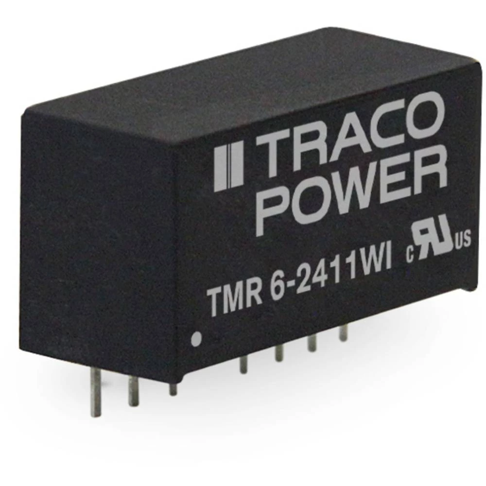 TracoPower TMR 6-2419WI DC/DC pretvarač za tiskano vezje 24 V/DC 9 V/DC 666 mA 6 W Broj izlaza: 1 x Content 1 St. slika